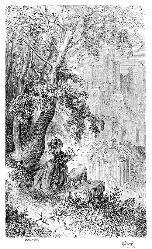 Magnificent Castle by Paul Gustave Louis Christophe Doré